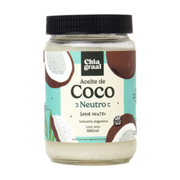Aceite de Coco Neutro x 660g - Chia Graal