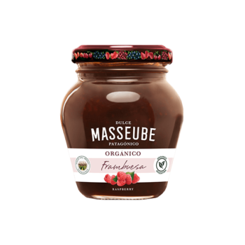 Dulce de Frambuesa Orgánico 352g - Masseube