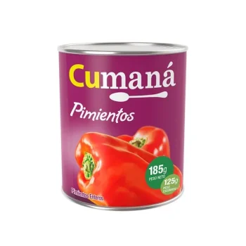 MORRONES ENTEROS X 185G CUMANA