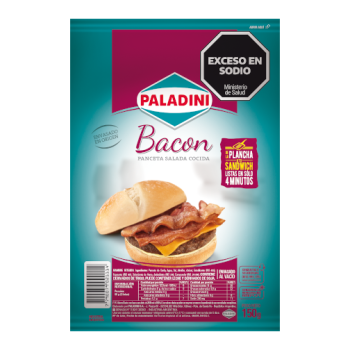 BACON FETAS PALADINI X 150G