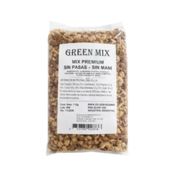 MIX PREMIUM SIN PASAS SIN MANI GREEN MIX